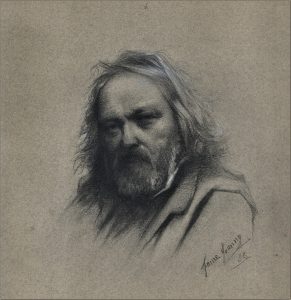 Johany FAURE, portrait de Ravier 32x29, sbd, 1888